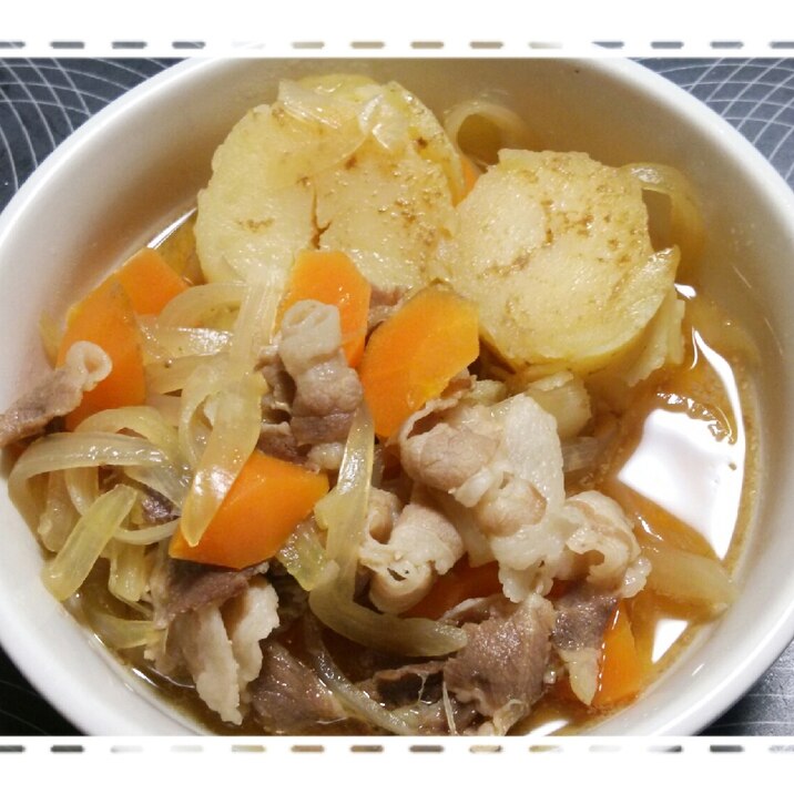 和食の基本 豚バラ肉の簡単うまうま肉じゃが レシピ 作り方 By Emi S Kitchen 楽天レシピ 和食の基本 豚バラ肉の簡単うまうま肉じゃが レシピ 作り方 By Emi S Kitchen 楽天レシピ